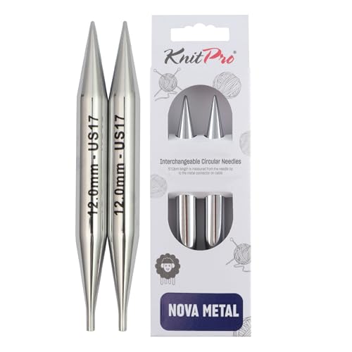 Nova Metall austauschbare Nadelspitzen 12mm von KnitPro