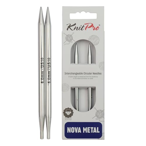 Nova Metall austauschbare Nadelspitzen - 6 mm von KnitPro