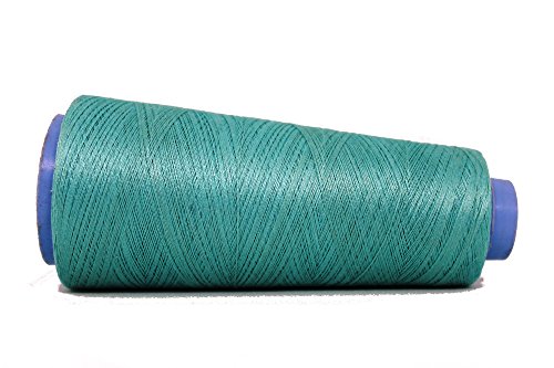 Knitsilk Garn auf Zapfen, Seiden-/Viskosemischung, 2-lagig, 50 Gms, ideal für Stickereien, Nadelfilzen, Stricken, Basteln türkis von Knitsilk