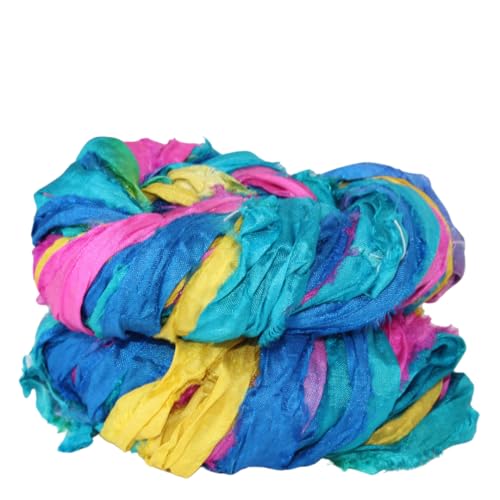 Sari-Seidenbändchen, extra dick Sari-Seidenbändchen, extra dick von Knitsilk