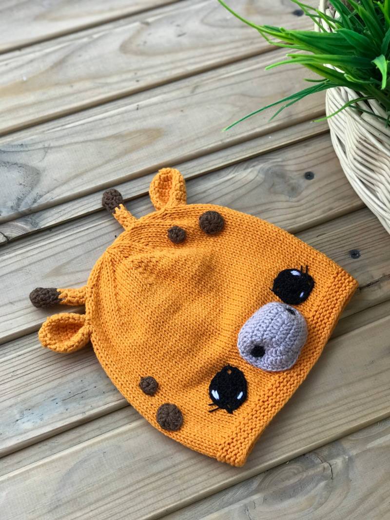 Gehäkelte Hut-Kollektion Einzigartige Baby-Hüte Perfektes Geschenk Für Neugeborene Entzückende Strick-Baby-Hüte Weiche Und Kuschelige von KnittedAnimalsHats