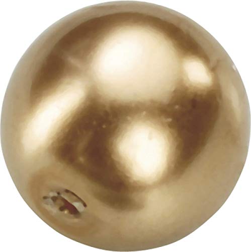 KnorrPrandell 2219571 Glaswachsperlen, 4 mm Durchmesser, bronze von Knorr Prandell