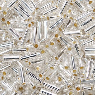 Knorr Prandell Stiftperlen m. Silbereinzug, 10g, 2,5mm, Silber von Knorr Prandell