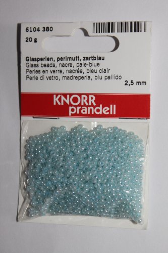 Knorr prandell Böhm.Rocaille 2,5mm 20g zartblau von Knorr Prandell