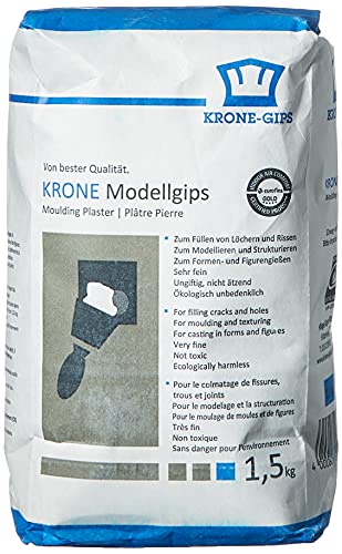 Knorr Prandell Krone Gips Modellgips, weiß, 1,5 kg Knorr Prandell Krone Gips Modellgips, weiß, 1,5 kg von Knorr Prandell
