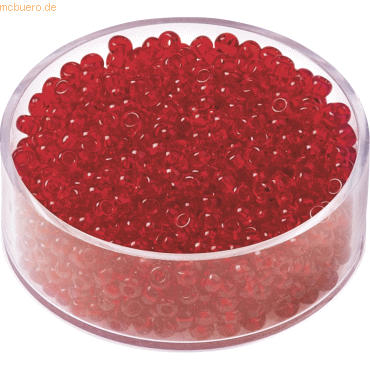 6 x Knorr prandell Rocailles 2,5 mm rot VE=17g von Knorr prandell