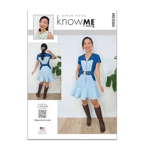 KNOW ME ME2066U5 Damenkleid von Gwen Heng U5 (16-18-20-22-24) von Know me