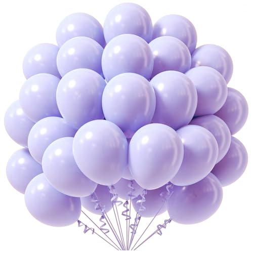 KOBOKO Pastell Luftballons Lila Geburtstagsdeko, 100 Stk 10 Zoll Luftballon Lila Pastellfarben, Violett Ballons Geburtstag, HellLila Luftballons Girlande für Mädchen Frauen Babyparty Hochzeit Deko KOBOKO Pastell Luftballons Lila Geburtstagsdeko, 100 Stk 10 Zoll Luftballon Lila Pastellfarben, Violett Ballons Geburtstag, HellLila Luftballons Girlande für Mädchen Frauen Babyparty Hochzeit Deko von Koboko
