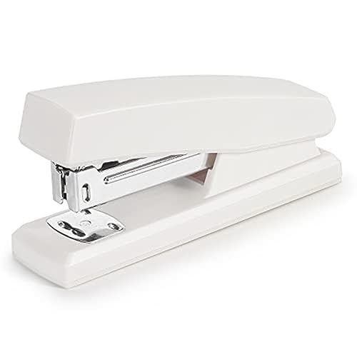 Kochenty 1-teiliges Heftgerät für Schreibtisch Tragbare dauerhafte Heftmaschinen Bürobedarf (Weiß) von Kochenty