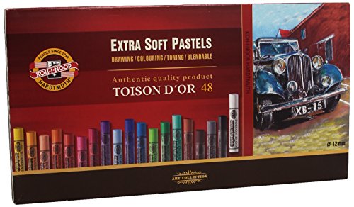 Koh-I-NOOR Toison D 'or 8556 Künstler-Extra weiche Pastellkreiden (48 Stück) von Koh-I-Noor