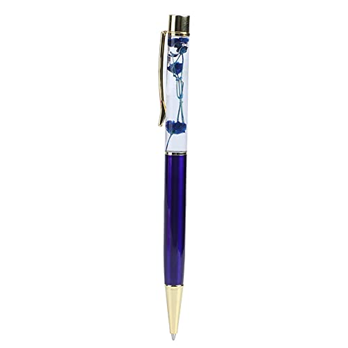 Aoveew Signature Pen, exquisiter Blumenölstift und Kugelschreiber, Dekoration für Haus und Garten, die unsterbliche Blume, die niemals schwindet (Y2) von Koieam