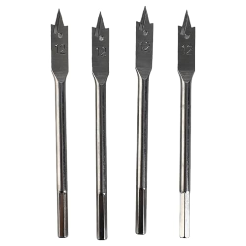 High Carbon Steel Paddle Flat Bits 4-teiliges Bohrer-Set Holzbearbeitungs-Handwerkzeuge von Koieam