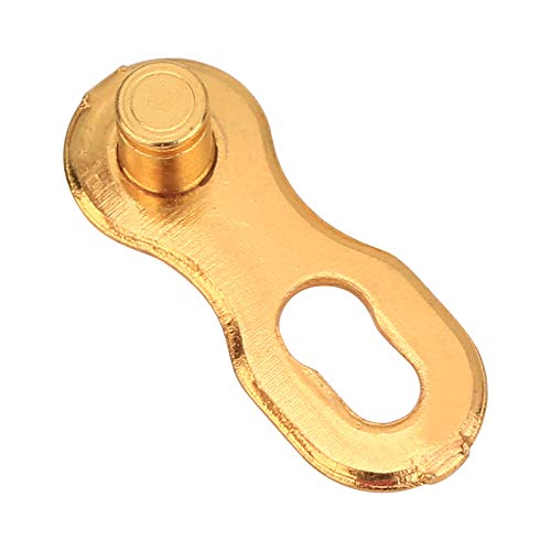 Koieam Bikes Kettenglied, Hochleistungsfahrwheel, Schnellspanner-Kettenglied, magischer Gelenkverbinder für 11 Gänge (Gold) von Koieam