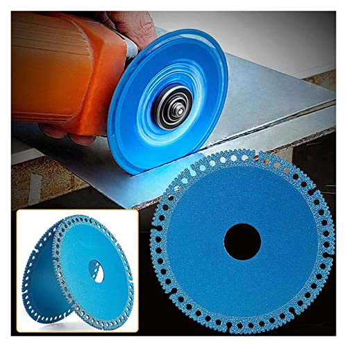 Composite Multifunctional Cutting Saw Blade 100mmUltra-thin Saw Blade Ceramic Tile Glass Cutting Disc for Angle Grinder (Blue 3PC) von Kolarmo