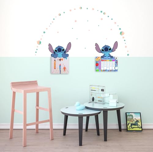 Komar Wandtattoo - Stitch Dream - Größe 50 x 70 cm - Disney, Wandsticker, Kinderzimmer, Aufkleber von Komar