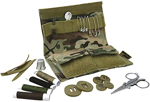 Tactical Military S95 Nähset 600d Tac-Poly Reparaturset BTP Camo Travel Pocket Field Camping von Kombat Tactical