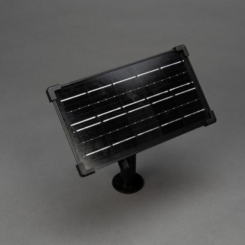 Konstsmide Solar-Batteriebox, medium, bis max. 400 LED, mit Lichtsensor, Timer, Dimmer und Multifunktion, inkl. Fernbedienung, USB Kabel und Verteilerkabel, Außen - 3785-000 von Konstsmide