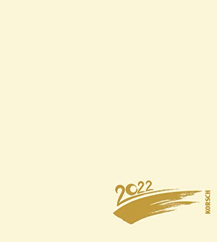 Foto-Malen-Basteln Bastelkalender chamois 2022: Fotokalender zum Selbstgestalten. Do-it-yourself Kalender mit festem Fotokarton. Edle Folienprägung. Format: 21,5 x 24 cm von Korsch Verlag