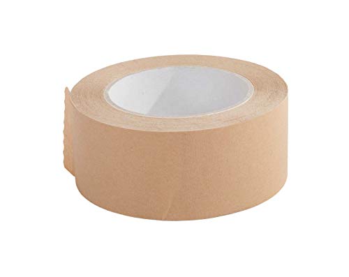 36 Rollen Papier Klebeband, braun, 50mm x 50m, Braun. von Kortpack