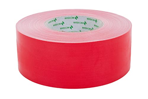 Kortpack Nichiban Gaffa Tape Rot | 50 mm x 50 m | 1 Rolle | Hochwertiges Klebeband für Reparaturen, Handwerk und vielseitige Anwendungen von Kortpack