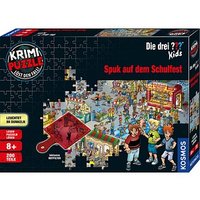 KOSMOS KRIMI-PUZZLE Die drei ??? Kids - Spuk auf dem Schulfest Puzzle, 200 Teile von Kosmos