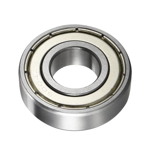 Kozelo 1 Stück 6004Z Rillenkugellager - [20mm x 42mm x 12mm] Chromstahlkugeln für Motoren, Maschinenwerkzeuge, Getriebe, Einzelschild von Kozelo