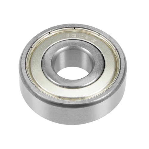 Kozelo 1 Stück 6302ZZ Rillenkugellager - [15mm x 42mm x 13mm] Chromstahlkugeln für Motoren, Maschinenwerkzeuggetriebe, Lagerverwendung, doppelt abgeschirmt von Kozelo