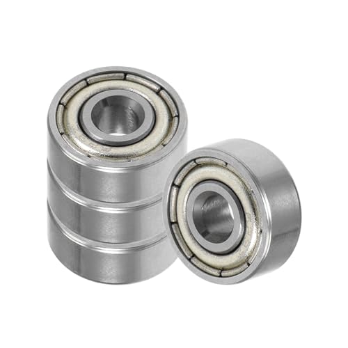 Kozelo 1 Stück 6303-2RS Kugellager - [17x47x14mm] Chromstahl Doppelt abgedichtete Rillenkugellager für Maschinenanwendungen Industrielle Ausrüstung von Kozelo