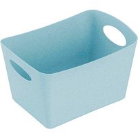 koziol Aufbewahrungskorb 1,0 l blau 18,7 x 12,8 x 10,8 cm von Koziol