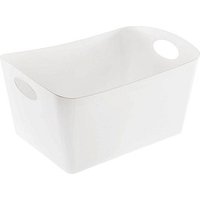 koziol Aufbewahrungskorb 15,0 l weiß 48,0 x 31,0 x 23,7 cm von Koziol