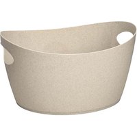 koziol Bottichelli Aufbewahrungskorb 4,5 l beige 35,0 x 27,5 x 17,8 cm von Koziol