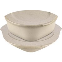 koziol Frischhaltedosen-Set Connect 7,3 cm hoch beige, 1 Set von Koziol