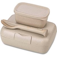 koziol Lunchboxen-Set Candy Ready beige, 1 Set von Koziol