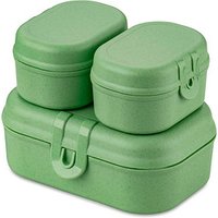 koziol Lunchboxen-Set Pascal Ready Mini grün, 1 Set von Koziol