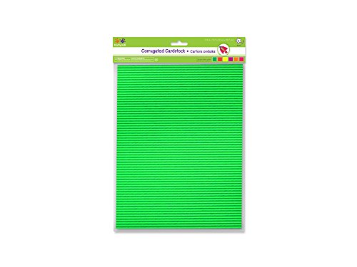 Krafty Kids Wellpappe Karton Neon 21,6 x 27,9 cm X6 von Krafty Kids