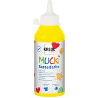 MUCKI Bastelfarbe, 250 ml - Gelb von Gelb