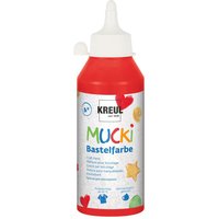 MUCKI Bastelfarbe, 250 ml - Rot von Rot