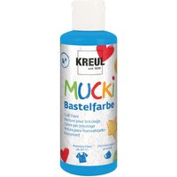 MUCKI Bastelfarbe, 80 ml - Blau von Blau