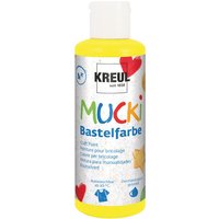 MUCKI Bastelfarbe, 80 ml - Gelb von Kreul Kinder