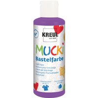 MUCKI Bastelfarbe, 80 ml - Violett von Kreul Kinder