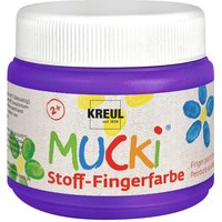 MUCKI Stoff-Fingerfarbe, 150 ml - Violett von Kreul Kinder