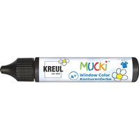 MUCKI Window Color Pen - Kontur-Schwarz von Kreul Kinder