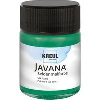KREUL Javana Seidenmalfarbe, 50 ml - Dunkelgrün von Grün