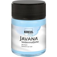 KREUL Javana Seidenmalfarbe, 50 ml - Himmelblau von Kreul