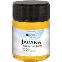 KREUL Javana Seidenmalfarbe, 50 ml - Sonnengelb von Kreul