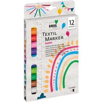 KREUL Textil Marker medium "Junior", 12er-Set von Kreul Kreative