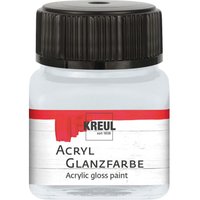 KREUL Acryl Glanzfarbe, 20 ml - Hellgrau von Kreul Kreative