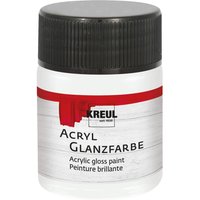 KREUL Acryl Glanzfarbe, 50 ml - Weiß von Kreul Kreative