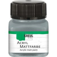 KREUL Acryl Mattfarbe, 20 ml - Blaugrau von Kreul Kreative