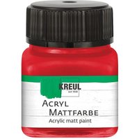 KREUL Acryl Mattfarbe, 20 ml - Dunkelrot von Kreul Kreative